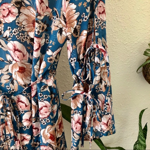 Topshop sheer floral dress - Picture 3 of 8